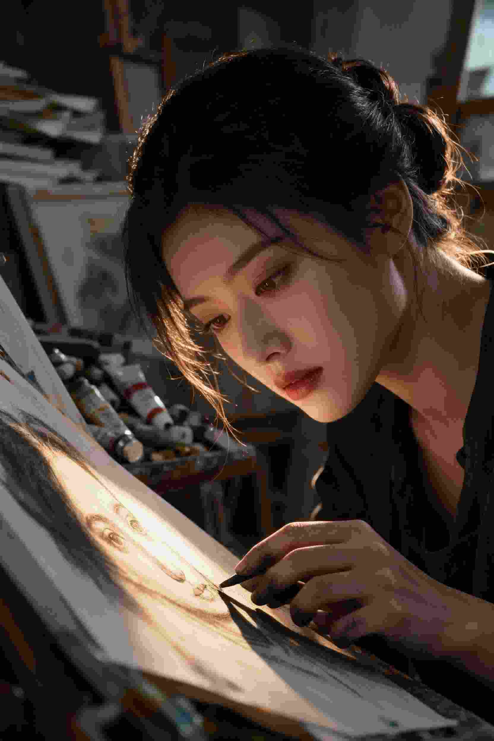 明星云集之作